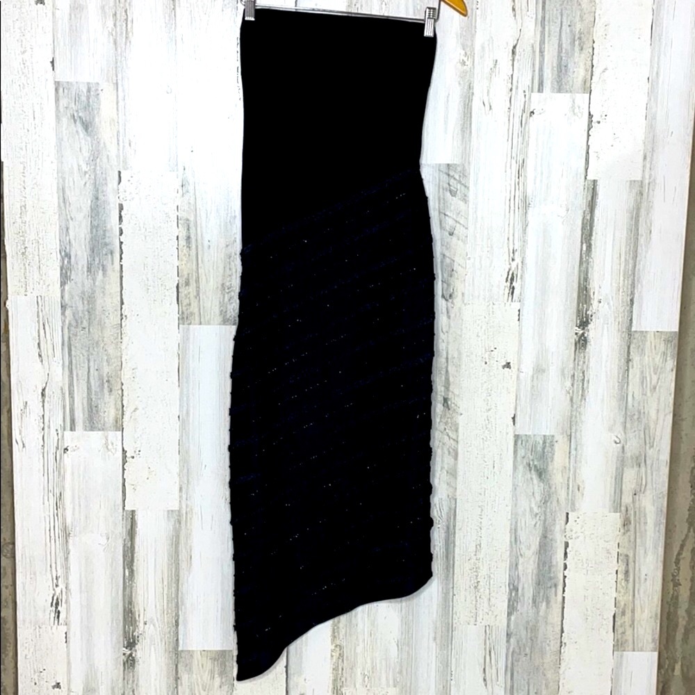 Asymmetrical‎ embellished tube dress EUC